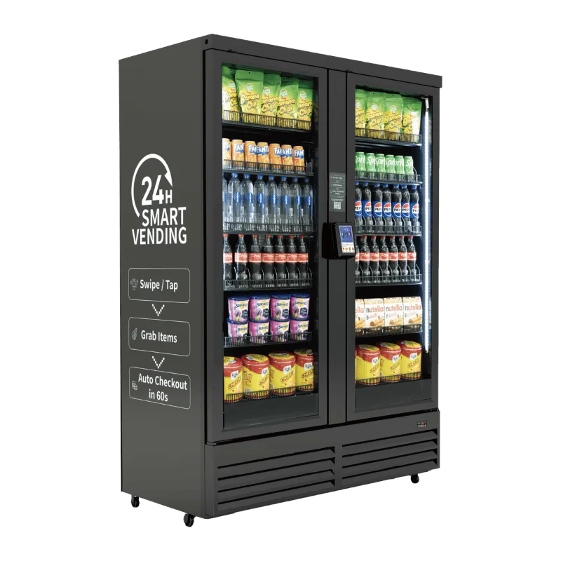 HAHA Ultra 1200 double-door AI smart cooler