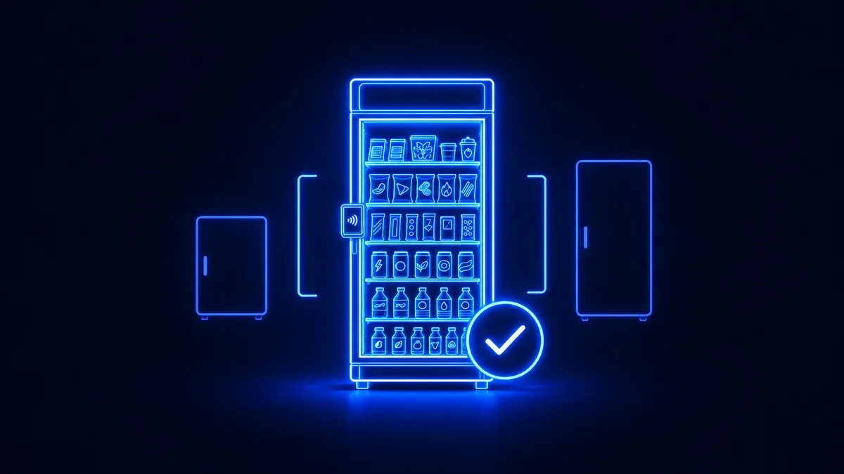 AI smart cooler selected among different cooler sizes